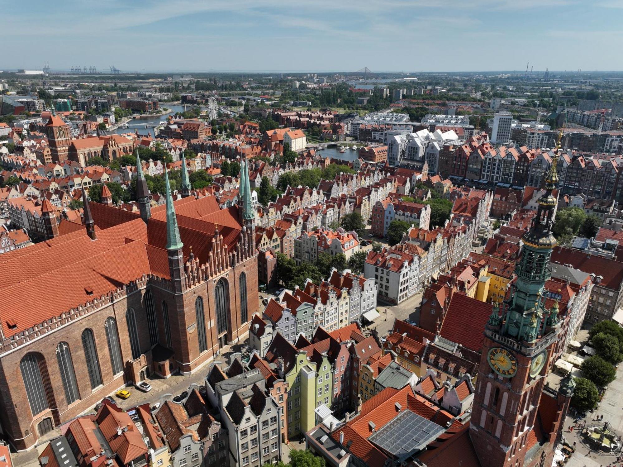 Baltic Gdansk Old Town Heart Aparthotel Exterior photo